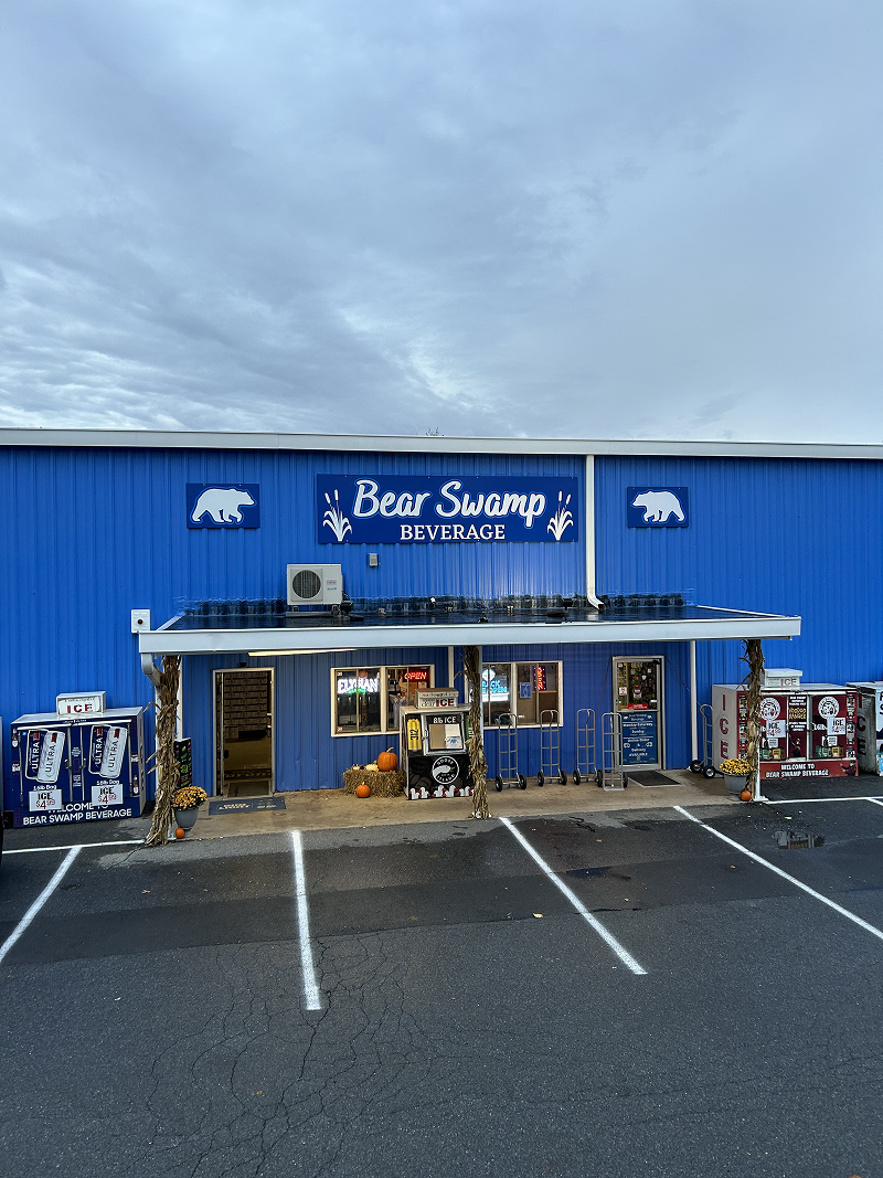 Exterior wood doors before staining — weathered and faded finish