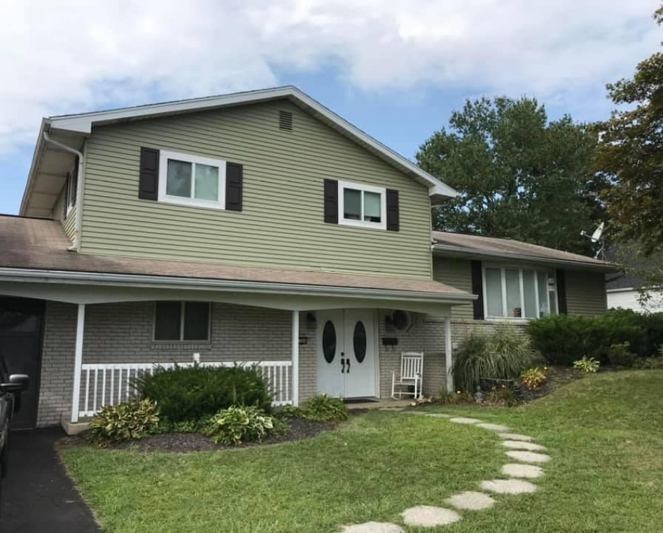 interior painting in progress