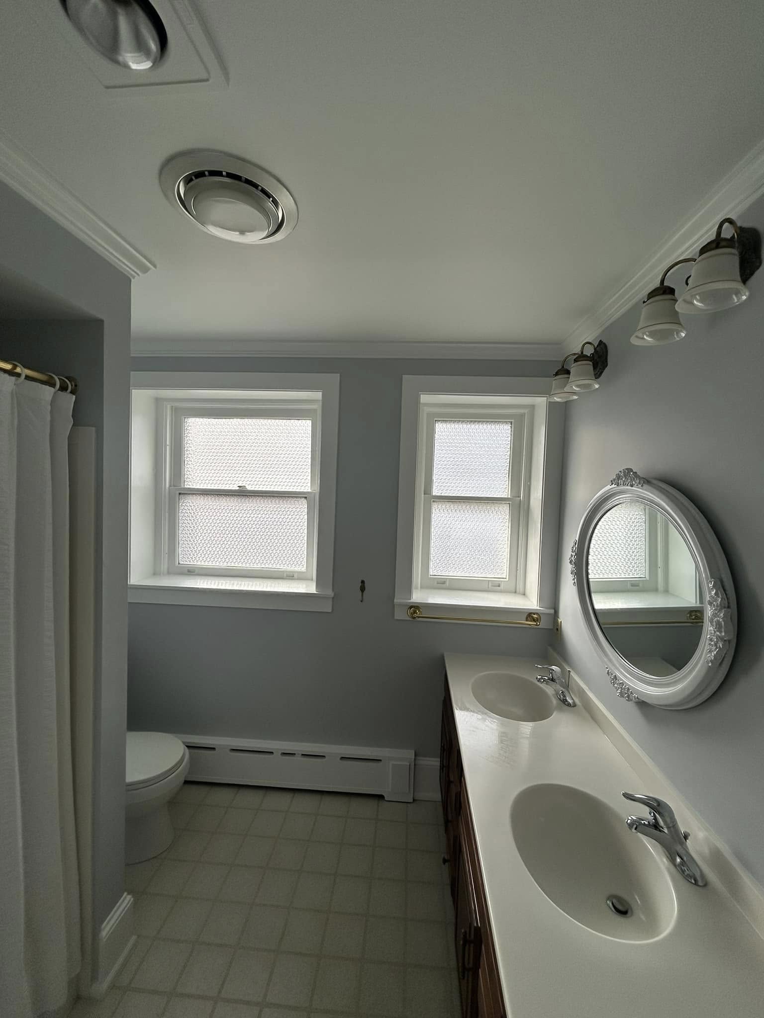 interior painting in progress